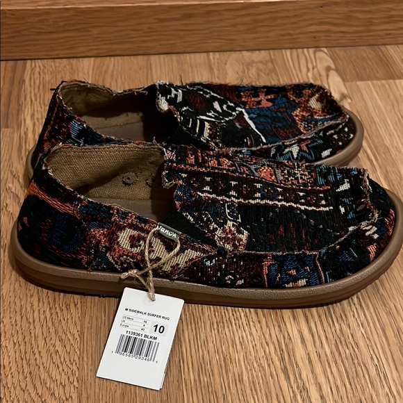 Sanuk Multicolor Slip-On Shoes - Picture 2 of 5